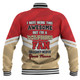 Redcliffe Dolphins Custom Baseball Jacket - I Hate Being This Awesome But Redcliffe Dolphins Baseball Jacket