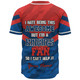 Newcastle Knights Custom Baseball Shirt - I Hate Being This Awesome But Knights Baseball Shirt