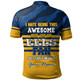 Parramatta Eels Custom Polo Shirt - I Hate Being This Awesome But Parramatta Eels Polo Shirt