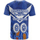 Canterbury-Bankstown Bulldogs Custom T-Shirt - Bulldogs For Life With Aboriginal Style T-Shirt