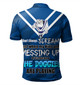 Canterbury-Bankstown Bulldogs Father's Day Polo Shirt - Screaming Dad and Crazy Fan