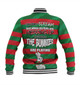 South Sydney Rabbitohs Father's Day Baseball Jacket - Screaming Dad and Crazy Fan