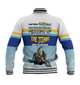 Gold Coast Titans Father's Day Baseball Jacket - Screaming Dad and Crazy Fan