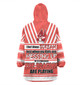 St. George Illawarra Dragons Father's Day Snug Hoodie - Screaming Dad and Crazy Fan