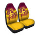 Brisbane Broncos Car Seat Cover - Bronx Mascot With Australia Flag