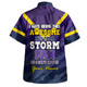 Melbourne Storm Custom Hawaiian Shirt - I Hate Being This Awesome But Melbourne Storm Hawaiian Shirt