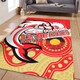 Redcliffe Naidoc Week Custom Area Rug - Dolphins For Our Elders  Area Rug