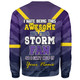 Melbourne Storm Custom Sweatshirt - I Hate Being This Awesome But Melbourne Storm Sweatshirt