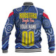 Sydney Roosters Custom Baseball Jacket - Sydney Roosters For Life With Aboriginal Style Baseball Jacket