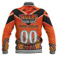 Wests Tigers Custom Baseball Jacket - Tigers For Life With Aboriginal Style Baseball Jacket