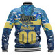 Gold Coast Titans Custom Baseball Jacket - Gold Coast Titans For Life With Aboriginal Style Baseball Jacket