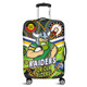 Raiders Naidoc Week Custom Luggage Cover - Raiders Naidoc Week For Our Elders Dot Art Style Luggage Cover
