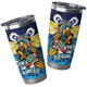 Titans Naidoc Week Custom Tumbler - Titans Naidoc Week For Our Elders Dot Art Style Tumbler