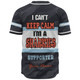 Cronulla-Sutherland Sharks Baseball Shirt - Sharkies Supporter Baseball Shirt