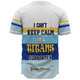 Gold Coast Titans Custom Baseball Shirt - Gold Coast Titans Supporter Baseball Shirt