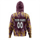 Brisbane Broncos Custom Hoodie - Tropical Patterns Brisbane Broncos Hoodie