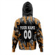 Wests Tigers Custom Hoodie - Tropical Patterns Wests Tigers Hoodie