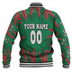 South Sydney Rabbitohs Baseball Jacket - Tropical Patterns Bunnies Baseball Jacket