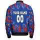 Newcastle Knights Custom Bomber Jacket - Tropical Patterns Knights Bomber Jacket