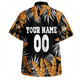 Wests Tigers Custom Hawaiian Shirt - Tropical Patterns Wests Tigers Hawaiian Shirt