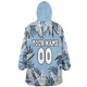 Cronulla-Sutherland Sharks Snug Hoodie - Tropical Patterns Sharkies Snug Hoodie