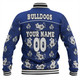 Canterbury-Bankstown Bulldogs Custom Baseball Jacket - Bulldogs With Maori Patterns Baseball Jacket