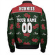 South Sydney Rabbitohs Bomber Jacket - Bunnies With Maori Patterns Bomber Jacket