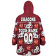 St. George Illawarra Dragons Custom Snug Hoodie - St. George Illawarra Dragons With Maori Patterns Snug Hoodie