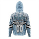 Cronulla-Sutherland Sharks Hoodie - Tropical Patterns And Dot Painting Eat Sleep Rugby Repeat