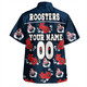 Sydney Roosters Hawaiian Shirt - With Maori Pattern