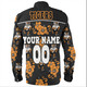 Wests Tigers Long Sleeve Shirt - With Maori Pattern