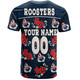 Sydney Roosters T-Shirt - With Maori Pattern