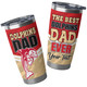 Redcliffe Dolphins Custom Tumbler - Best Dad Ever Tumbler