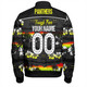 Penrith Panthers Bomber Jacket - Eat Sleep Repeat With Tropical Patterns