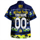 Parramatta Eels Sport Hawaiian Shirt - Eat Sleep Repeat With Tropical Patterns