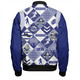 Canterbury-Bankstown Bulldogs Bomber Jacket - Argyle Patterns Style Tough Fan Rugby For Life