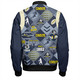 North Queensland Cowboys Bomber Jacket - Argyle Patterns Style Tough Fan Rugby For Life