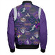 Melbourne Storm Bomber Jacket - Argyle Patterns Style Tough Fan Rugby For Life