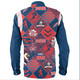 Sydney Roosters Long Sleeve Shirt - Argyle Patterns Style Tough Fan Rugby For Life