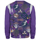 Melbourne Storm Sweatshirt - Argyle Patterns Style Tough Fan Rugby For Life