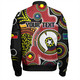 Australia Naidoc Week Bomber Jacket - Australia NAIDOC Week 2023 For Our Elders Aborigines And Islanders Flag Inspired