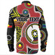 Australia Naidoc Week Long Sleeve Shirt - Australia NAIDOC Week 2023 For Our Elders Aborigines And Islanders Flag Inspired