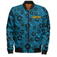 Gold Coast Titans Sport Bomber Jacket - Scream With Tropical Patterns