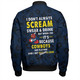 North Queensland Cowboys Bomber Jacket - Scream With Tropical Patterns