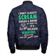 New Zealand Warriors Sport Bomber Jacket - Scream With Tropical Patterns