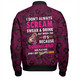 Cane Toads Sport Bomber Jacket - Scream With Tropical Patterns