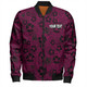 Cane Toads Sport Bomber Jacket - Scream With Tropical Patterns