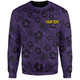 Melbourne Storm Sweatshirt - Scream With Tropical Patterns