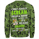 Canberra Raiders Sweatshirt - Scream With Tropical Patterns