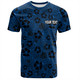 Canterbury-Bankstown Bulldogs T-Shirt - Scream With Tropical Patterns